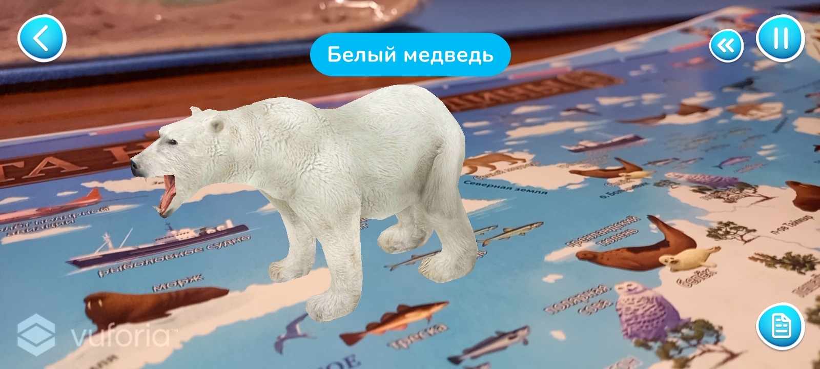 Фотография покупателя товара Географическая карта России для детей "Карта Нашей Родины", 101 x 69 см, без ламинации