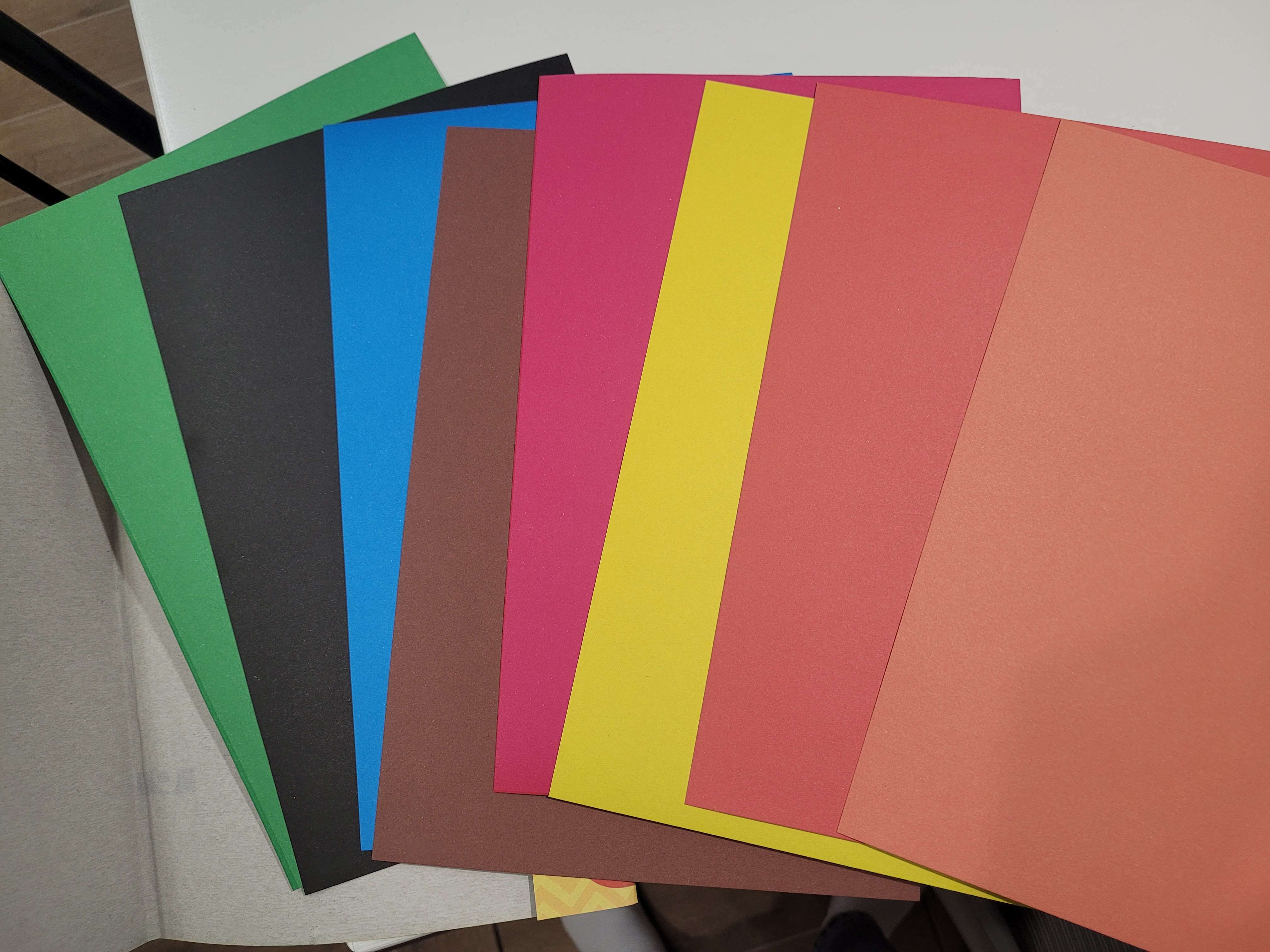 Фотография покупателя товара Картон цветной А4, 8 листов, 8 цветов, Calligrata, немелованный, в папке - Фото 34