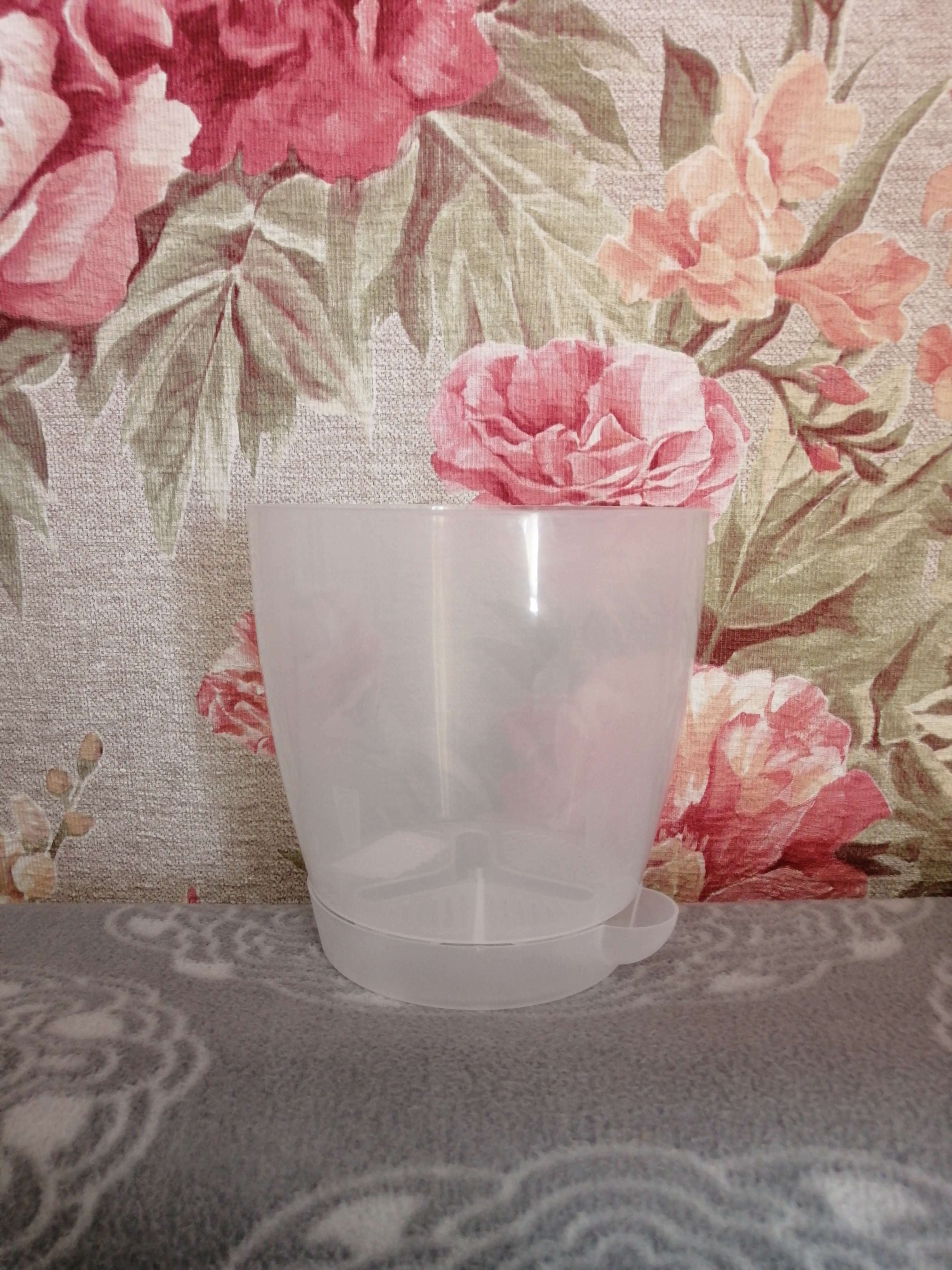 Фотография покупателя товара Горшок для орхидей «Адель», 1,5 л, цвет прозрачный
