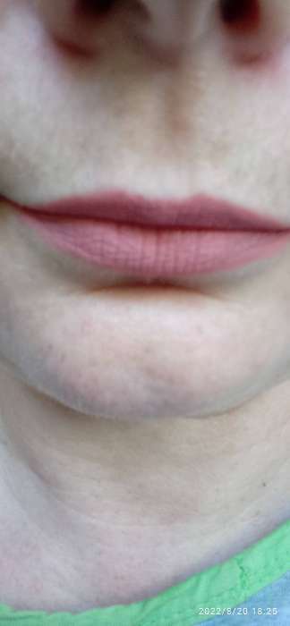 Фотография покупателя товара Жидкая матовая помада для губ Matte me, оттенок Nude mood - Фото 2