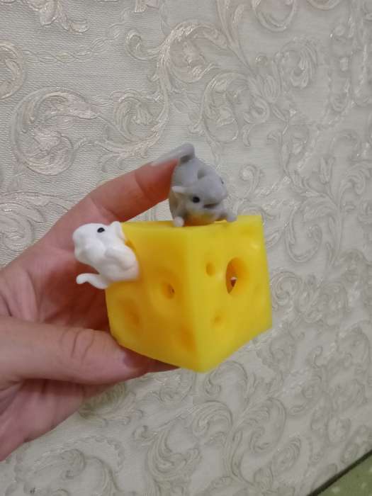 Фотография покупателя товара Развивающая игрушка «Сенсорные мышки»
