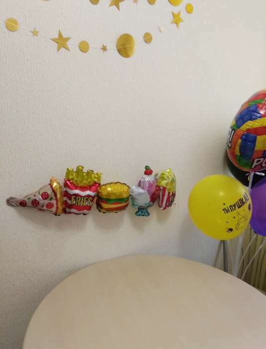 Фотография покупателя товара Гирлянда из фольгированных шаров «С рождением девочки! Мишка» - Фото 13