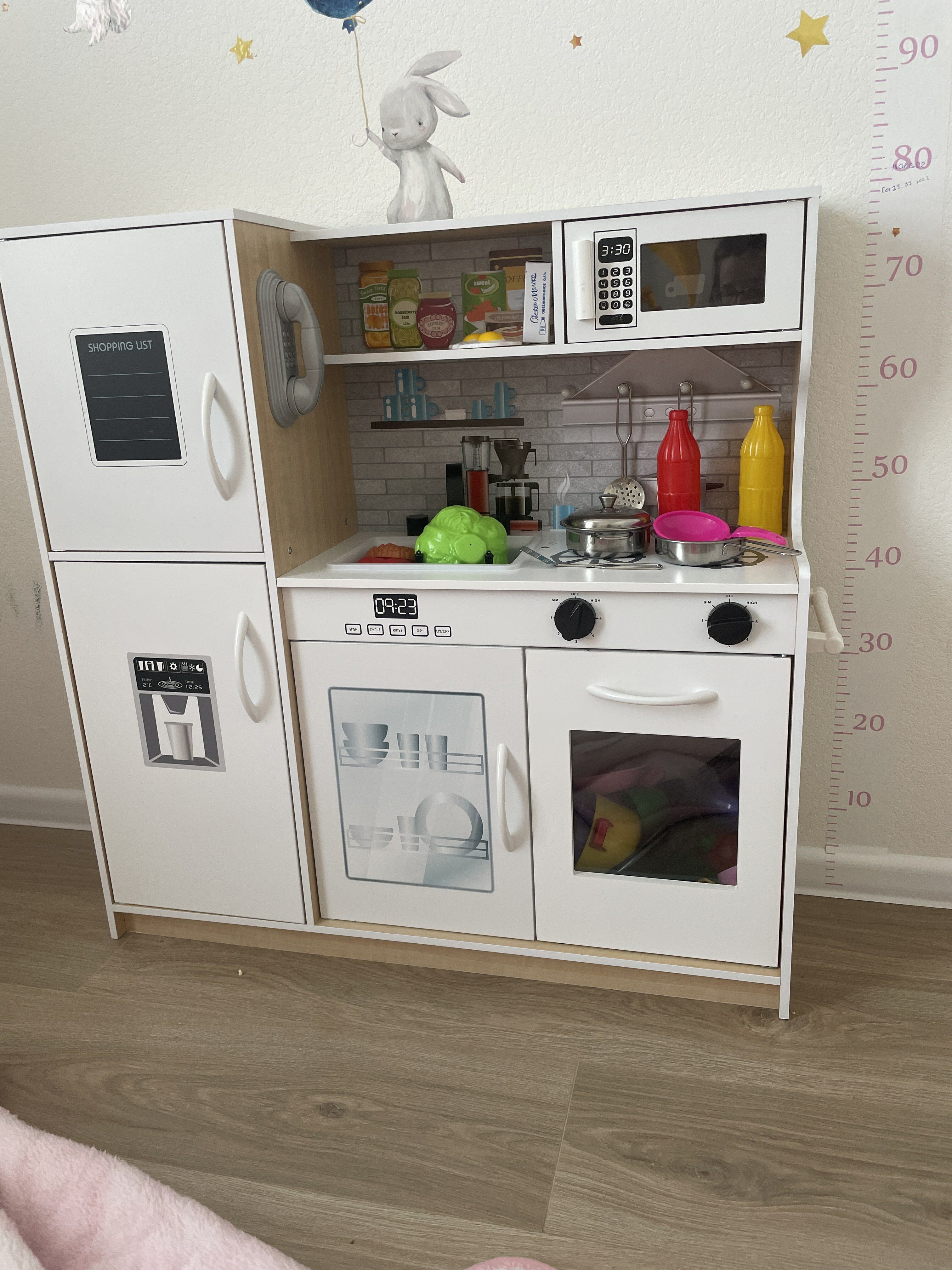 Фотография покупателя товара Игровой набор «Кухонька» 24×80×81 см - Фото 2