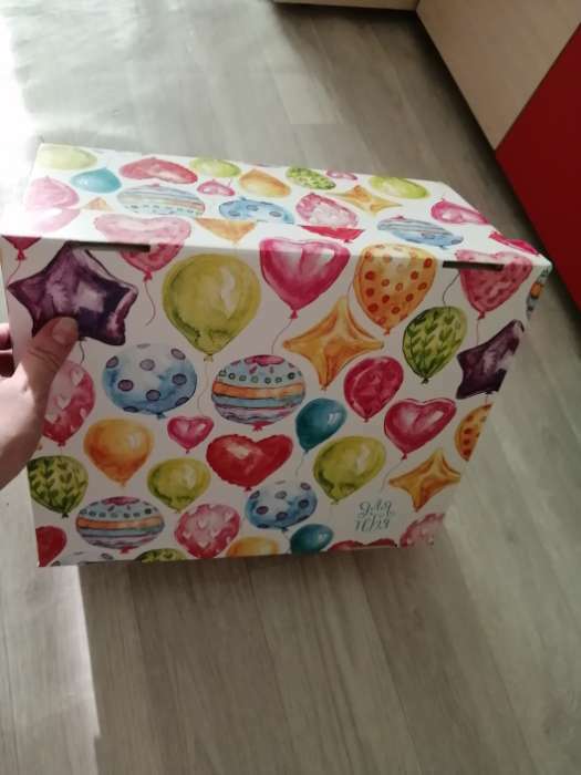 Фотография покупателя товара Коробка подарочная складная, упаковка, «Яркие шары», 31 х 25,5 х 16 см - Фото 11