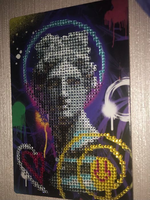 Фотография покупателя товара Алмазная мозаика с частичным заполнением на подставке Vandal art, 13 х 19 см, картон