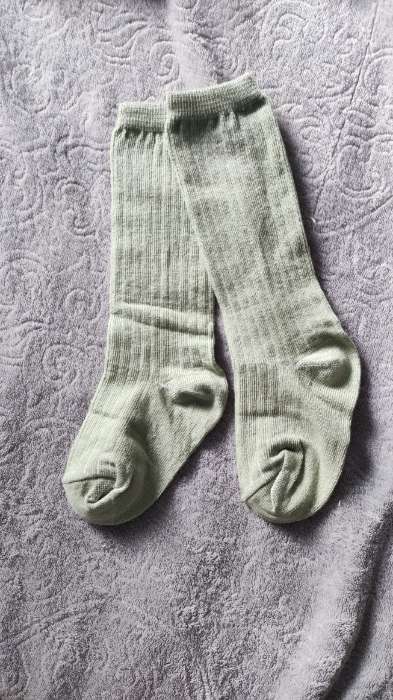 Фотография покупателя товара Гольфы детские, зелёные, размер 12 - Фото 1