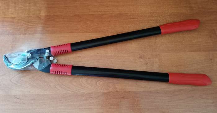 Фотография покупателя товара Сучкорез плоскостной, 27" (70 см), с пластиковыми ручками - Фото 2
