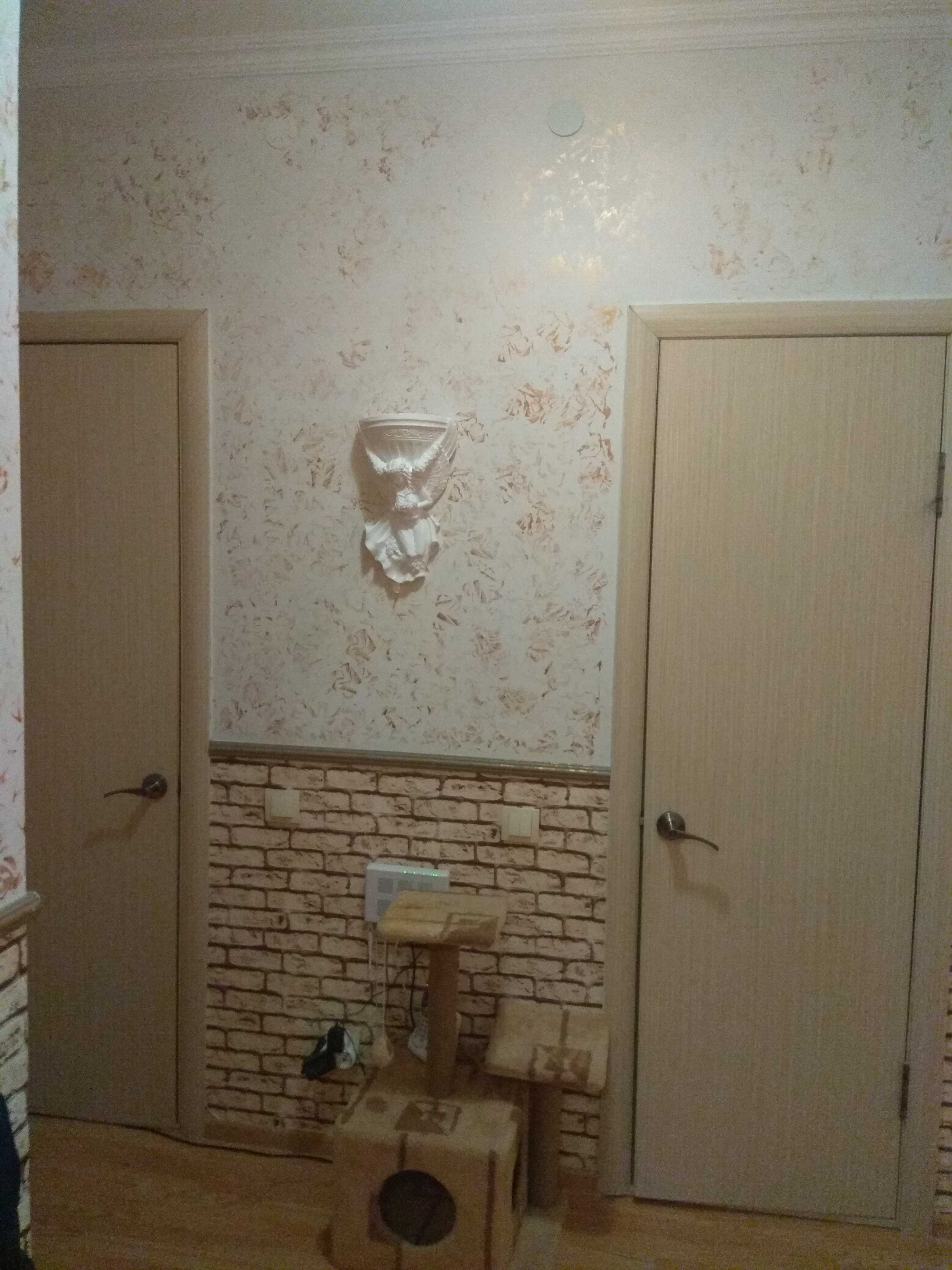 Фотография покупателя товара Кашпо настенное декоративное "Ангел", белое, гипс, 24х14х41 см - Фото 9