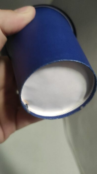 Фотография покупателя товара Стакан бумажный "Синий" для горячих напитков, 250 мл, диаметр 80 мм
