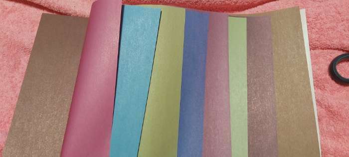 Фотография покупателя товара Бумага цветная двусторонняя, А4 16 листов, 16 цветов, СМЕШАРИКИ - Фото 3