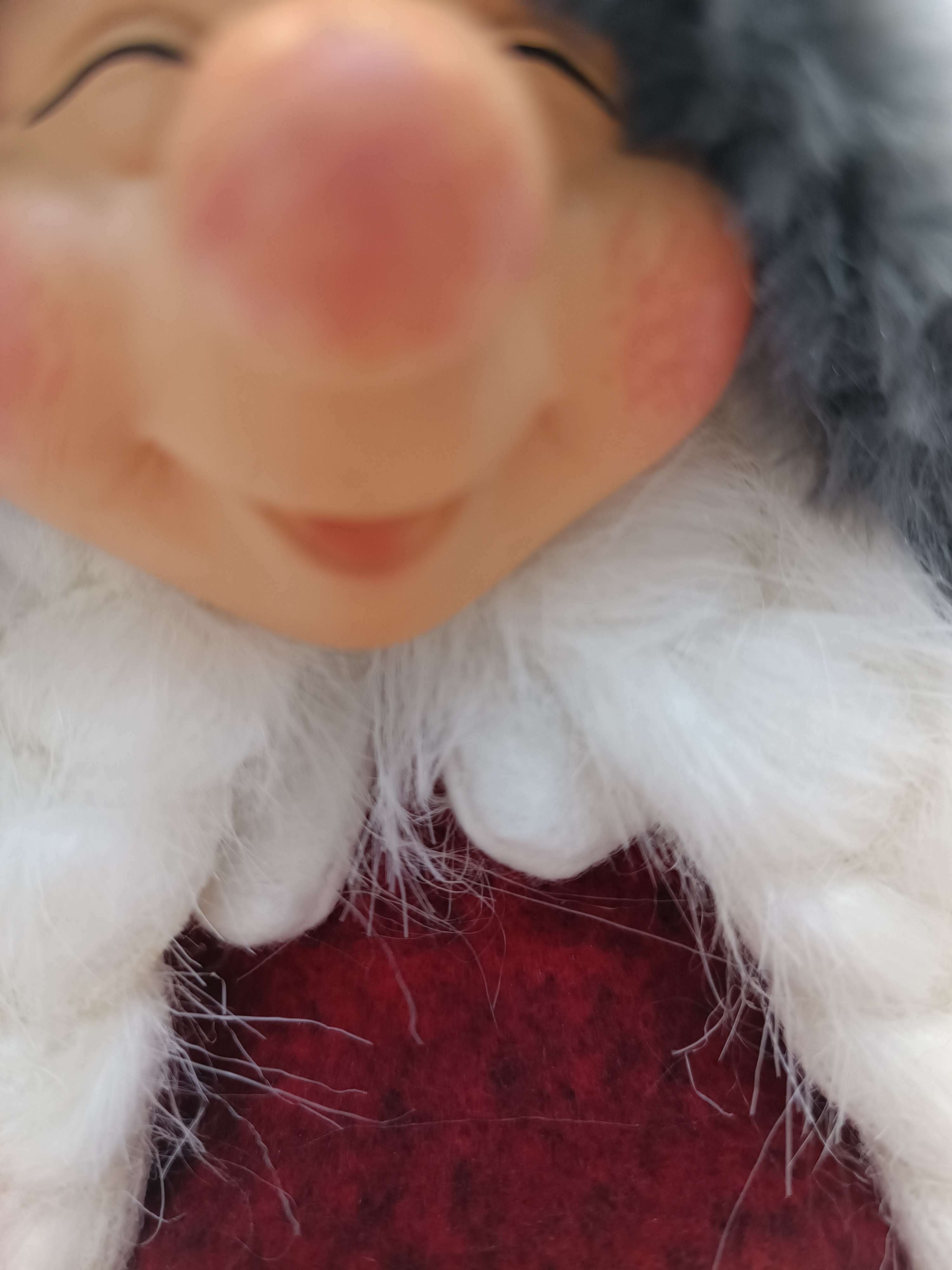 Фотография покупателя товара Кукла интерьерная "Бабусечка в красном наряде, с сердечком на переднике" 52х12х18 см