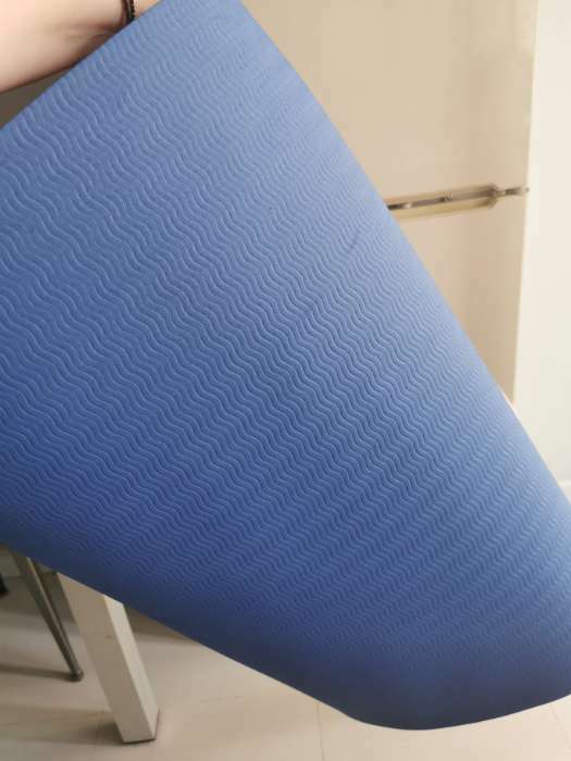 Фотография покупателя товара Коврик для йоги Sangh, 183×61×0,6 см, цвет синий - Фото 9