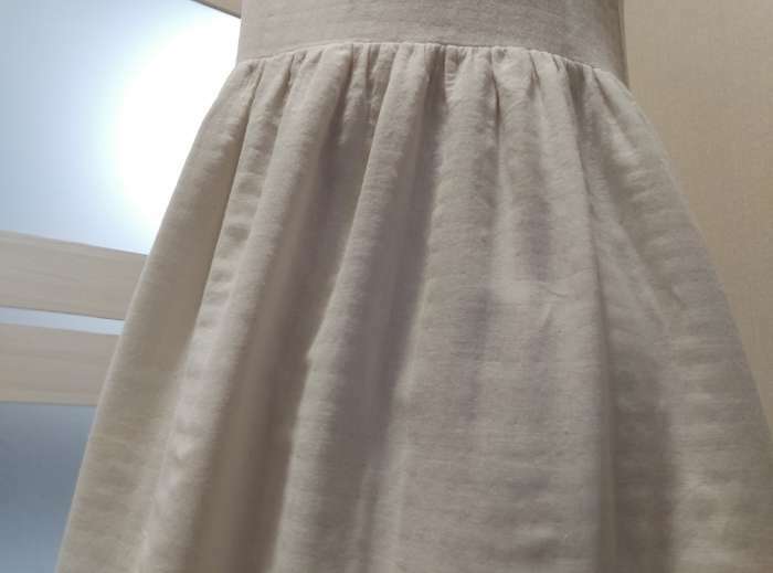 Фотография покупателя товара Платье летнее женское MINAKU: Cotton collection, цвет молочный, размер 46 - Фото 2