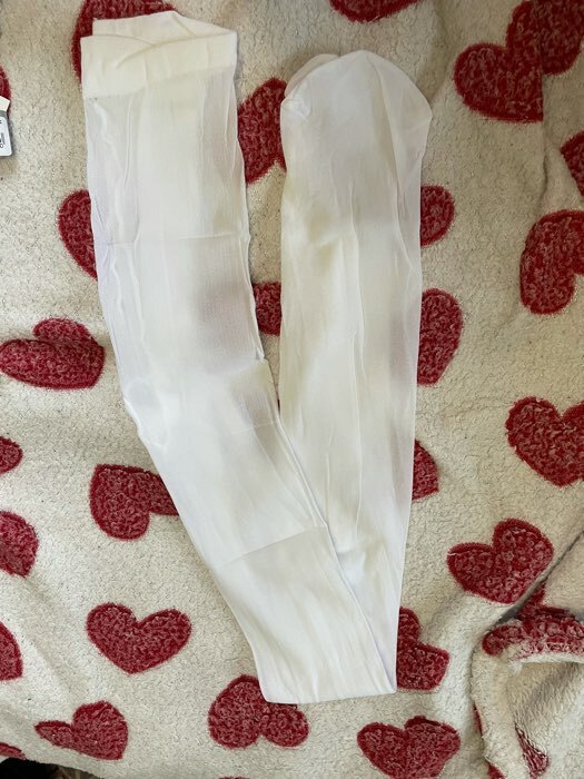 Фотография покупателя товара Колготки детские Classic Princess, 30 ден, цвет белый, рост 98-110 см - Фото 1
