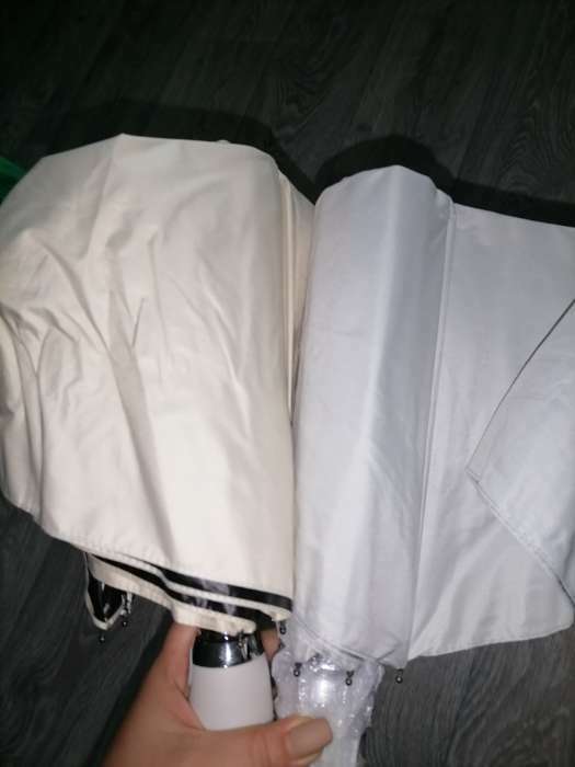 Фотография покупателя товара Зонт автоматический «Однотонный», 3 сложения, 8 спиц, R=48/55 см, d=96 см, МИКС - Фото 1