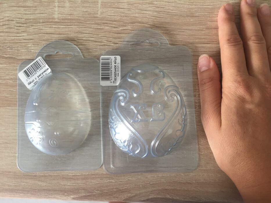 Фотография покупателя товара Пластиковая форма "Пасхальное яйцо" 9х7,5 см - Фото 1