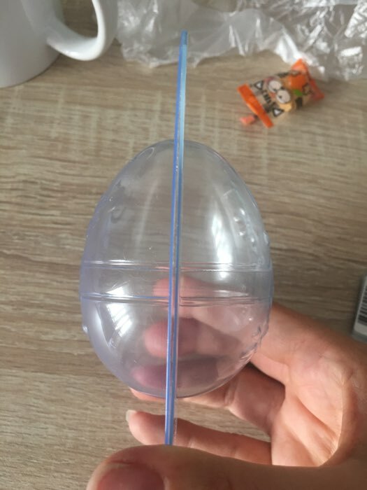 Фотография покупателя товара Пластиковая форма "Яйцо с рисунком" 8х6 см - Фото 2