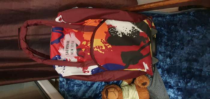 Фотография покупателя товара Чемодан малый 20" с сумкой, отдел на молнии, наружный карман, с расширением, цвет бордовый - Фото 4