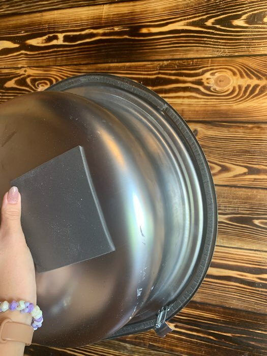 Фотография покупателя товара Мойка кухонная "Владикс", врезная, с сифоном, 57х45 см, левая, нержавеющая сталь 0.6 мм - Фото 10