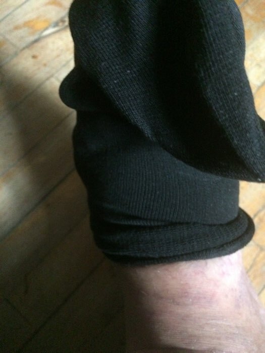 Фотография покупателя товара Носки мужские шерстяные, цвет чёрный, размер 27 - Фото 4