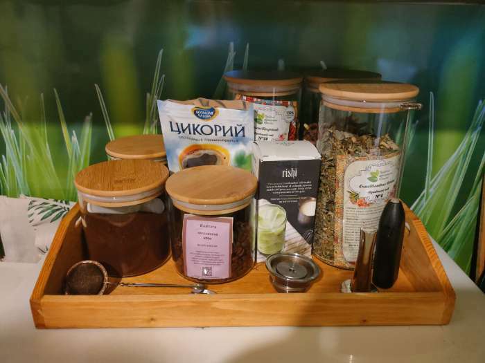 Фотография покупателя товара Банка стеклянная для сыпучих продуктов с бамбуковой крышкой Magistro «Эко», 1,3 л, 10×20,5 см - Фото 8
