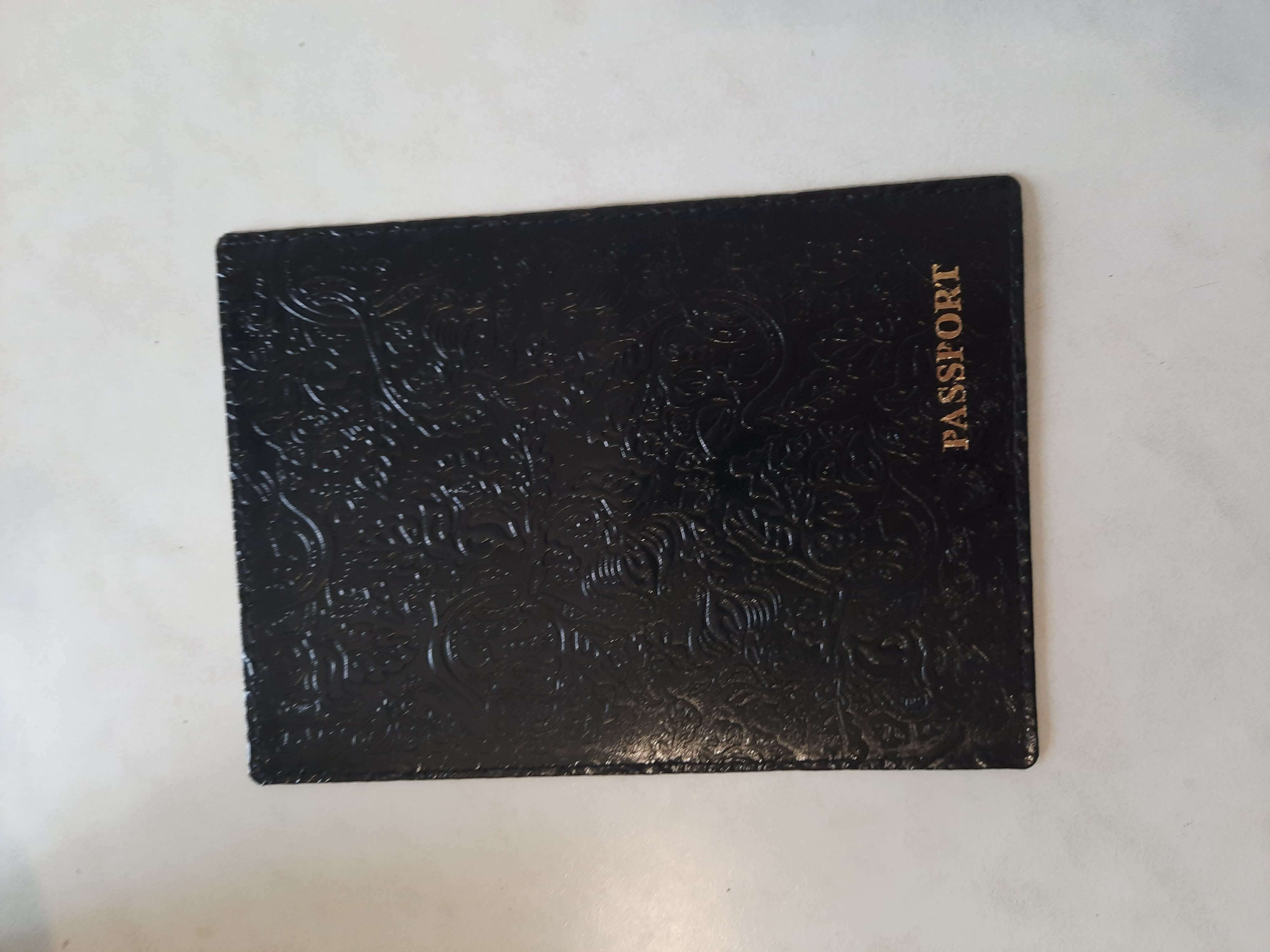 Фотография покупателя товара Обложка для паспорта, цвет розовый - Фото 2