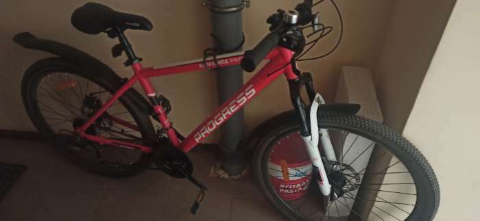 Фотография покупателя товара Велосипед 26" Progress Advance Pro RUS, цвет красный, размер рамы 17"