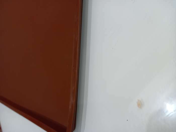 Фотография покупателя товара Противень силиконовый Доляна «Криспи», 40×30 см, цвет МИКС - Фото 3