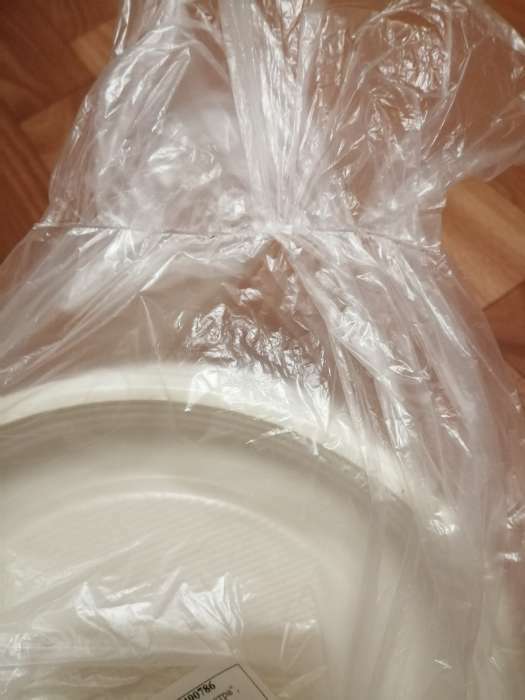 Фотография покупателя товара Тарелка одноразовая «Экстра», d=20,5 см, цвет белый - Фото 1