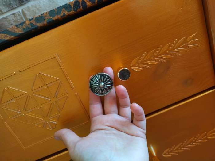Фотография покупателя товара Ручка-кнопка CAPPIO, РК019, d=20 мм, пластик, цвет золото