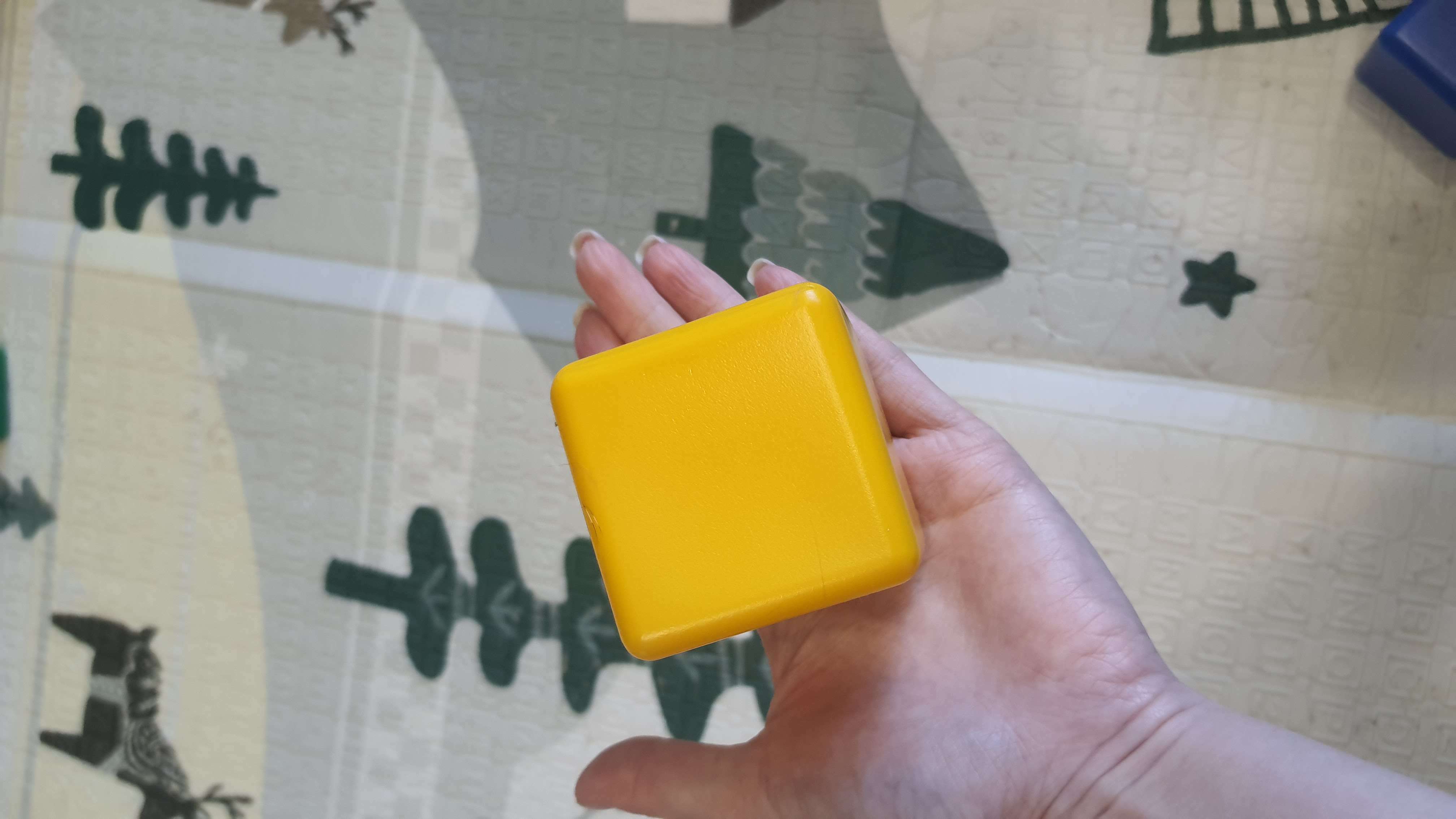 Фотография покупателя товара Набор цветных кубиков, 6 × 6 см, 12 штук