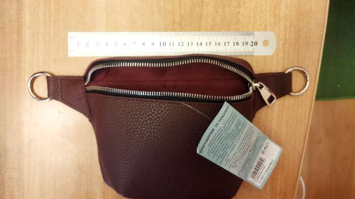 Фотография покупателя товара Поясная сумка на молнии, регулируемый ремень, цвет серый - Фото 10
