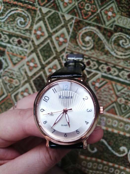Фотография покупателя товара Часы наручные кварцевые женские "Kxuan", d-3.8 см, ремешок экокожа 23.5 см
