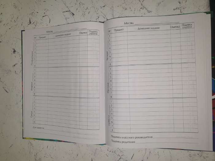 Фотография покупателя товара Дневник школьный для 1-11 классов, «Граффити», твёрдая обложка 7БЦ, глянцевая ламинация, 40 листов - Фото 2