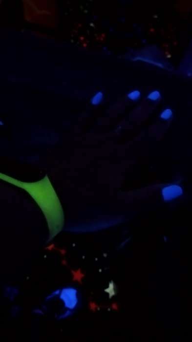 Фотография покупателя товара Лак для ногтей Ruta Nail Chic, флуоресцентный топ, тон 62, фиолетовый - Фото 1
