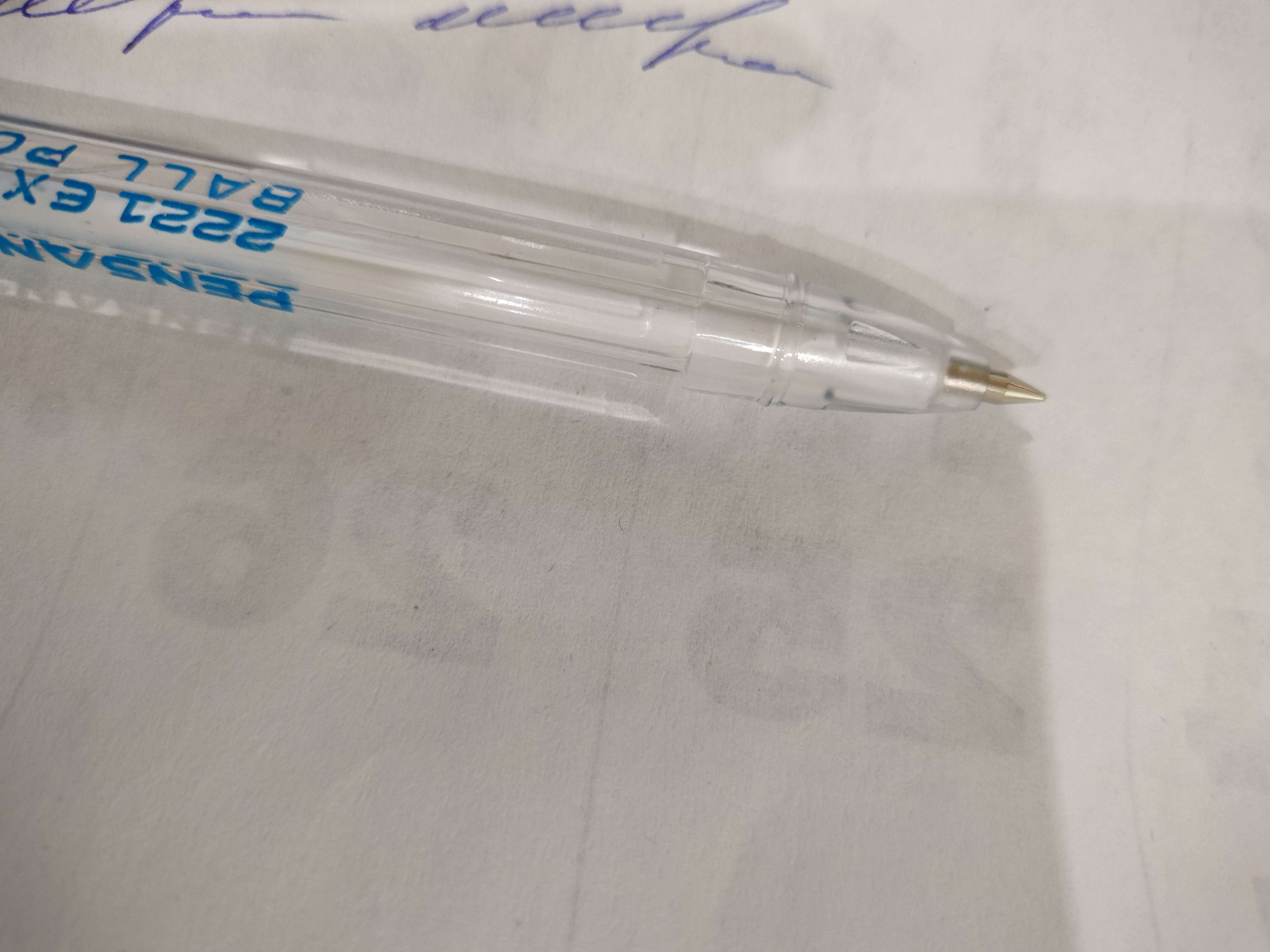 Фотография покупателя товара Ручка шариковая масляная Pensan Global-21, узел 0.5 мм, чернила синие - Фото 9
