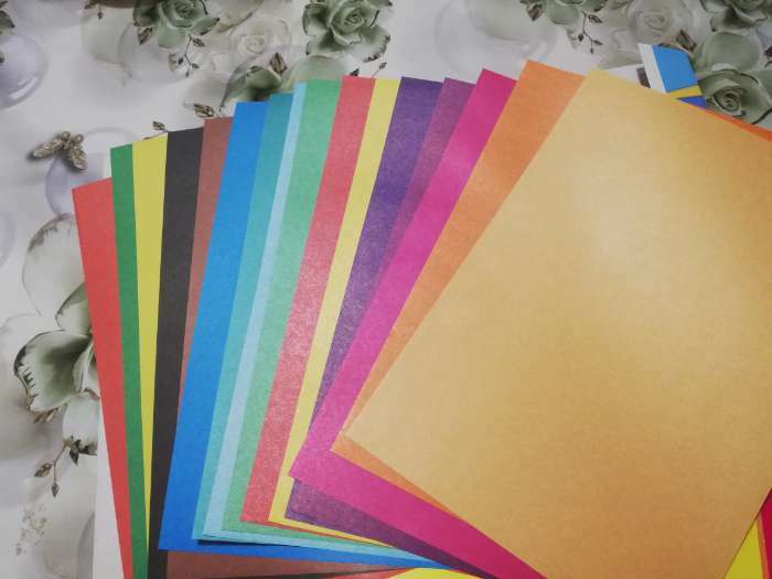 Фотография покупателя товара Набор "Смешарики" А4: 10л цветного одностороннего картона + 16л цветной двусторонней бумаги - Фото 2
