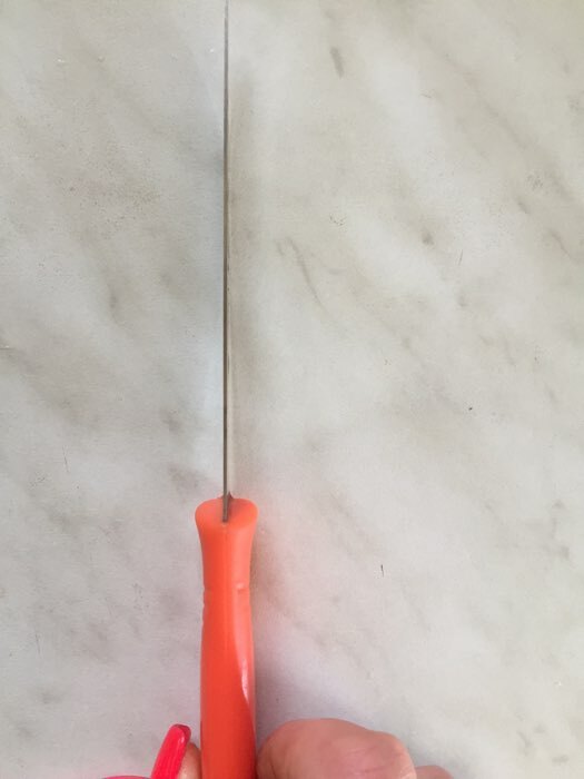 Фотография покупателя товара Нож кухонный «Ланфорд», лезвие 11 см, цвет МИКС - Фото 4
