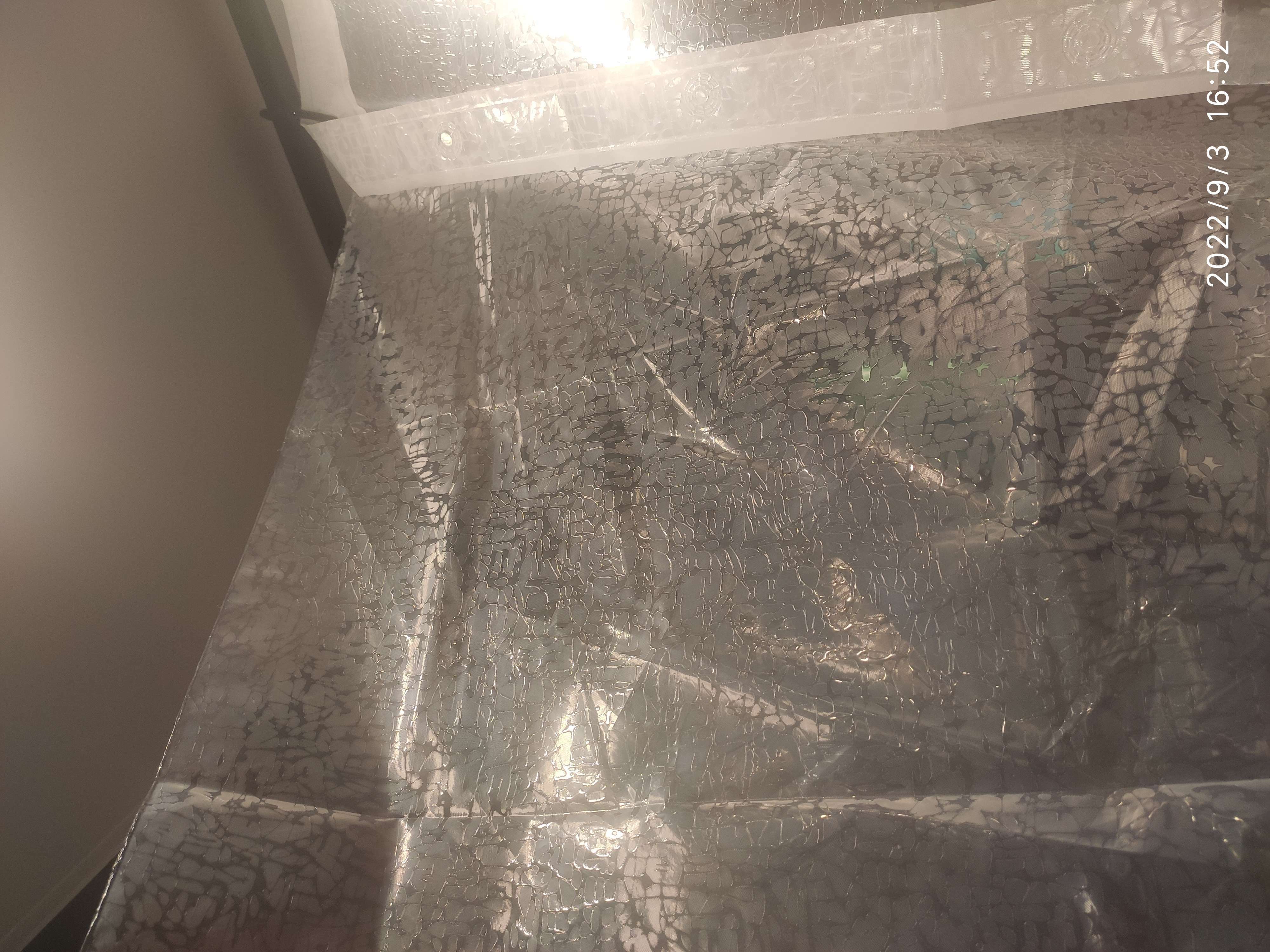 Фотография покупателя товара Штора для ванны Доляна «Пелена», 180×180 см, EVA - Фото 8