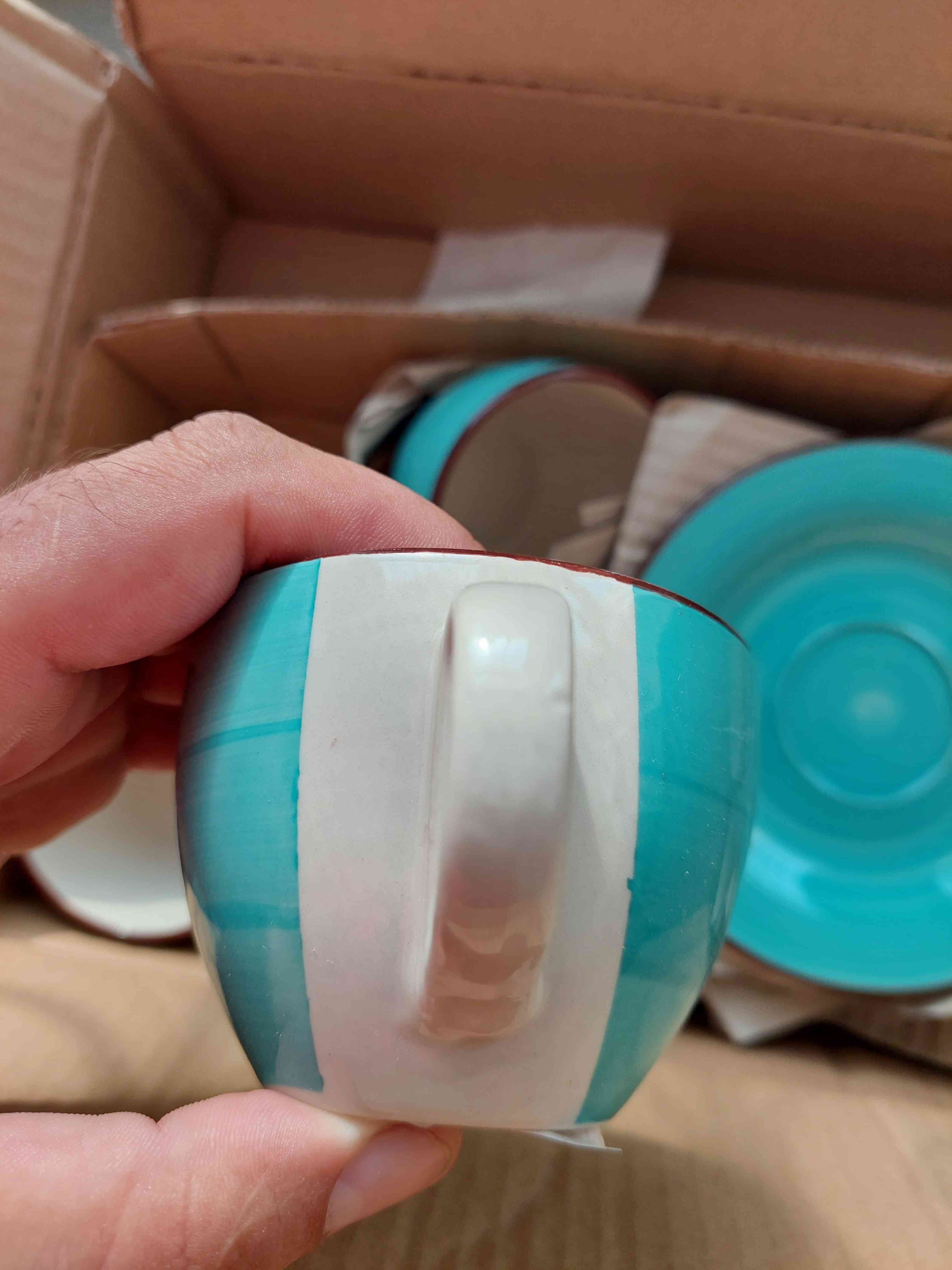 Фотография покупателя товара Чайная пара керамическая Доляна «Морской мир», 2 предмета: чашка 200 мл, блюдце d=14,5 см, цвет голубой - Фото 14