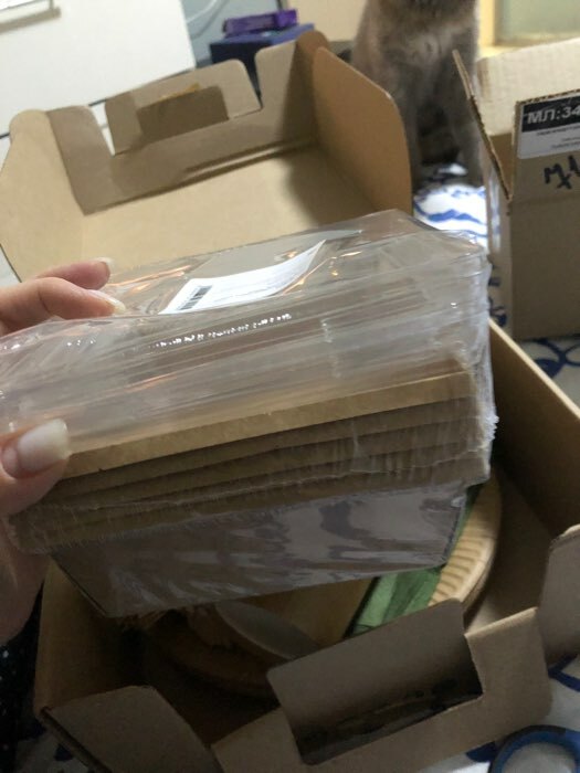 Фотография покупателя товара Коробка под бенто-торт, белая, 11 х 11 х 8,5 см - Фото 28