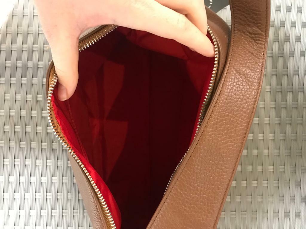 Фотография покупателя товара Сумка женская Miss Bag на молнии, цвет бордовый - Фото 3