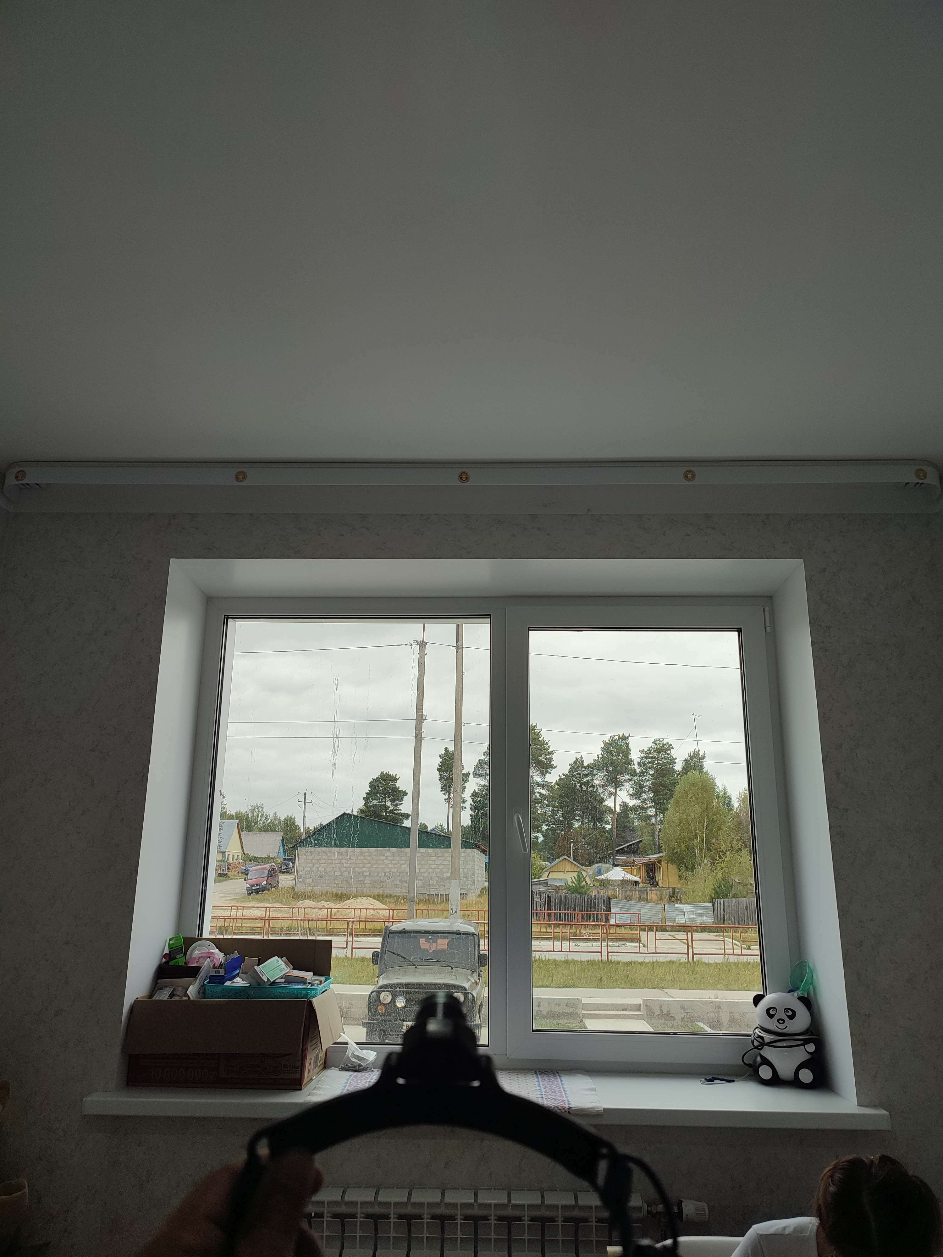 Фотография покупателя товара Карниз трехрядный 280 см, с декоративной планкой 7 см, "Ультракомпакт. Медуза", цвет белый