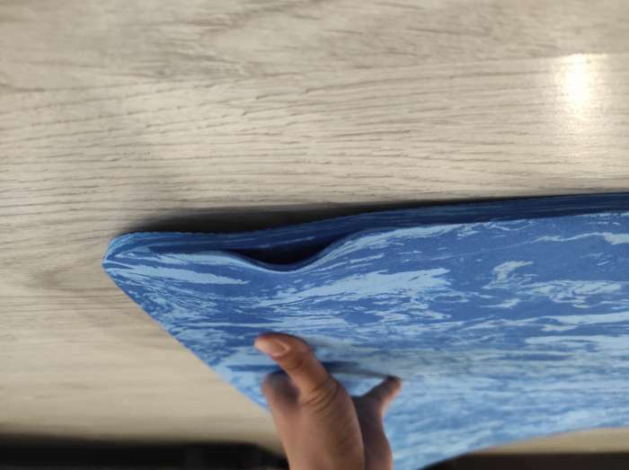 Фотография покупателя товара Коврик для йоги Sangh, 183×61×0,8 см, цвет синий