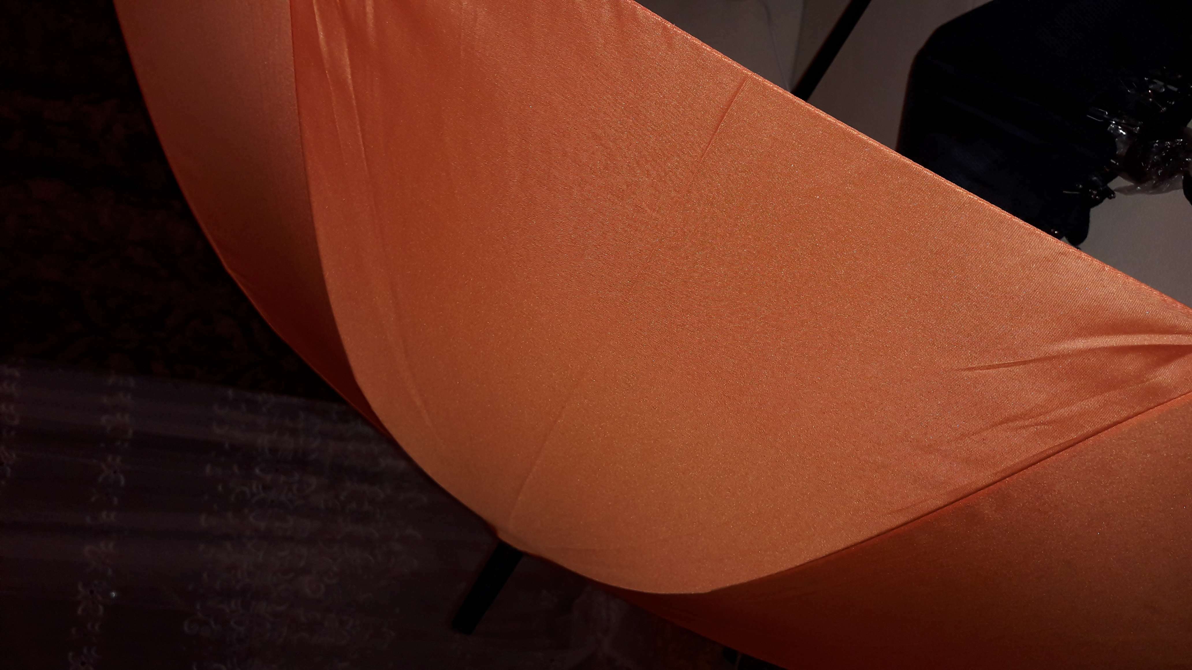 Фотография покупателя товара Зонт - трость полуавтоматический «Однотонный», 8 спиц, R = 50 см, цвет бордовый - Фото 1