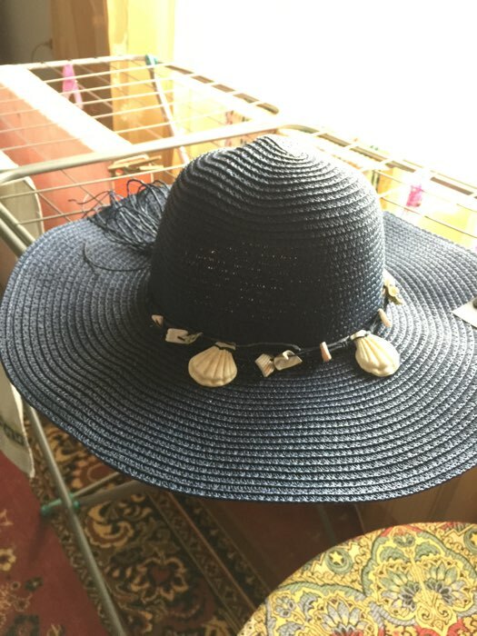 Фотография покупателя товара Шляпа женская MINAKU "Ocean", размер 56-58, цвет синий
