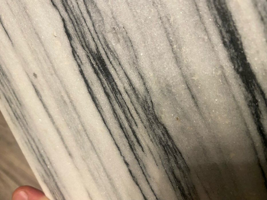 Фотография покупателя товара Доска для подачи Magistro Graystone, 38×18 см, из мрамора, цвет серый