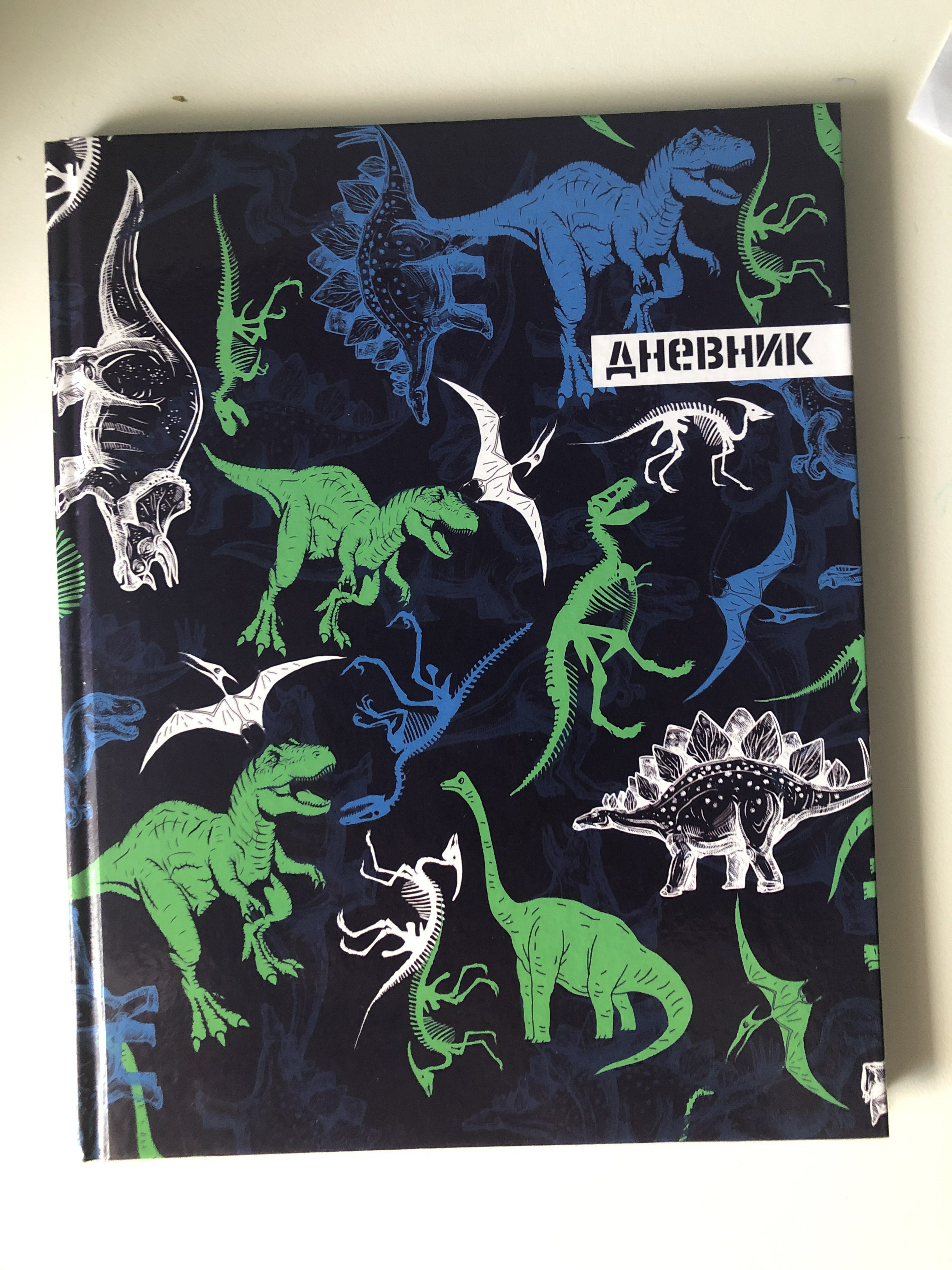 Фотография покупателя товара Дневник для 1-4 классов, "Динозавр 2", твердая обложка 7БЦ, глянцевая ламинация, 48 листов - Фото 1