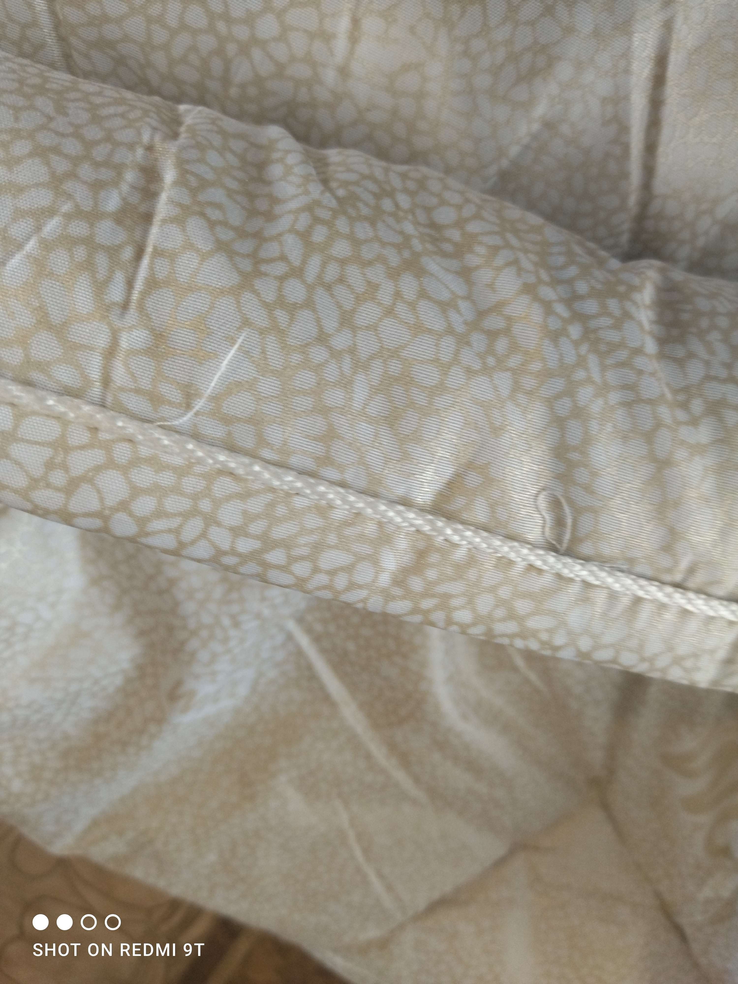 Фотография покупателя товара Одеяло зимнее 172х205 см, шерсть мериноса, ткань глосс-сатин, п/э 100% - Фото 5
