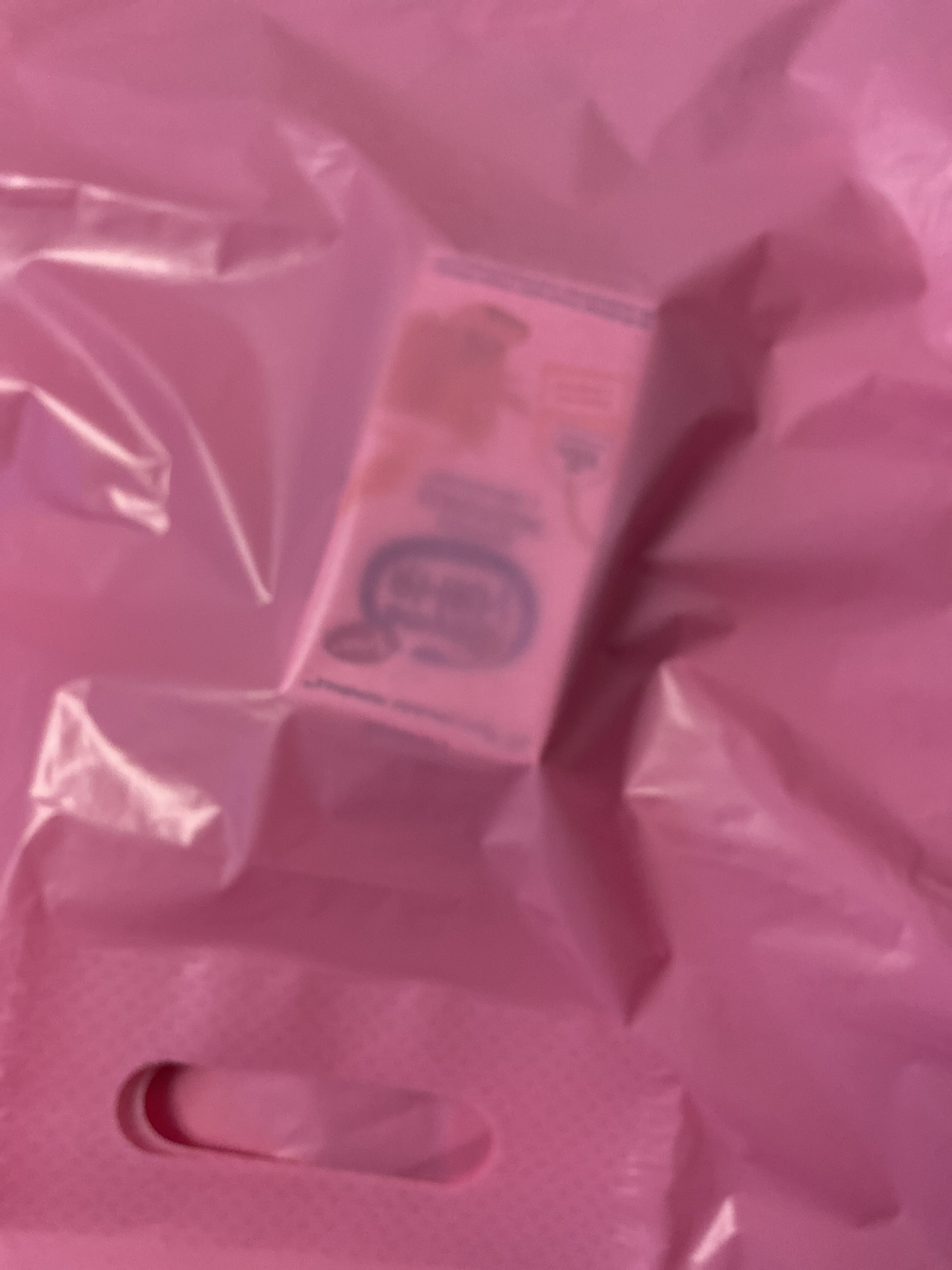 Фотография покупателя товара Пакет полиэтиленовый с вырубной ручкой, Розовый 30-40 См, 30 мкм - Фото 3